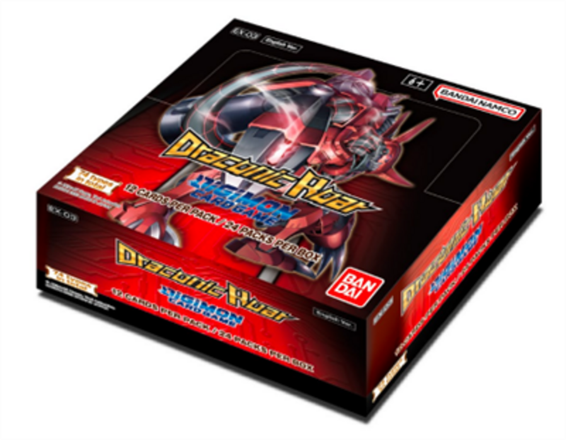 Draconic Roar (EX-03) - Digimon Card Game - Booster - Englisch (12 Karten)