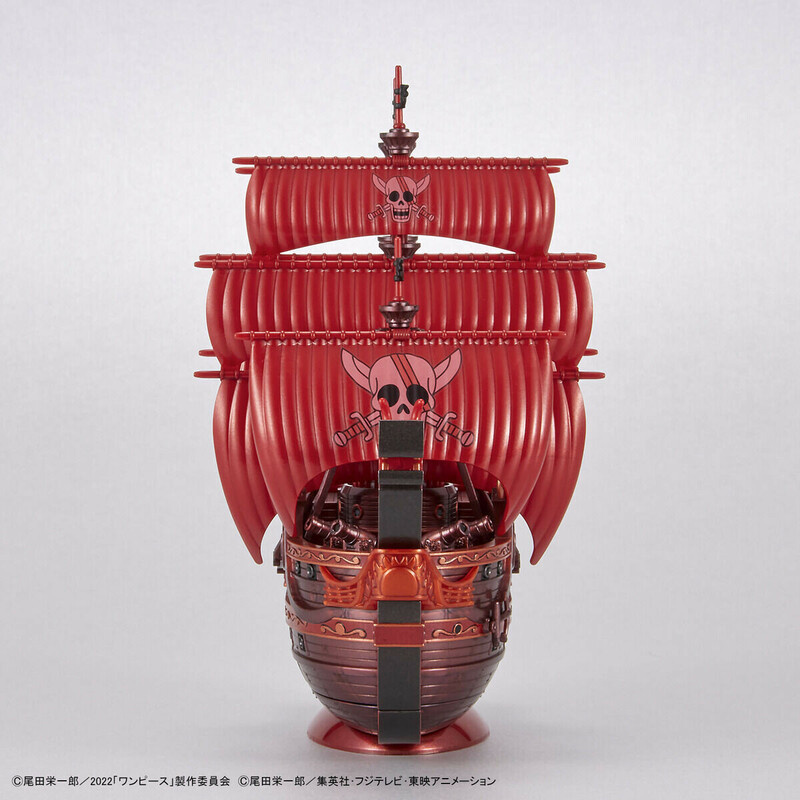 Red Force - Film Red Version - One Piece Model Kit - Grand Ship Collection - Bandai Namco