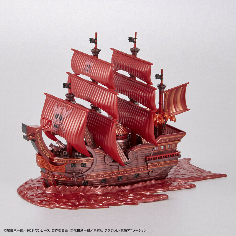 Red Force - Film Red Version - One Piece Model Kit - Grand Ship Collection - Bandai Namco