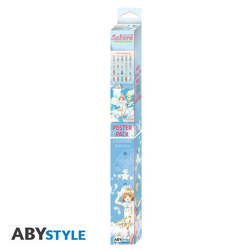 Card Captor Sakura - Chibi Poster Set - 52 x 38 cm - AbyStyle