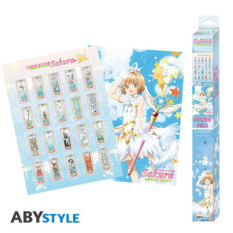 Card Captor Sakura - Chibi Poster Set - 52 x 38 cm - AbyStyle