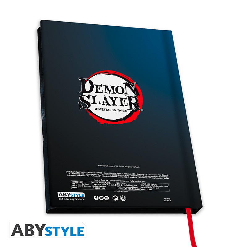 Demon Slayer - A5 Notizbuch "Pillars" - AbyStyle