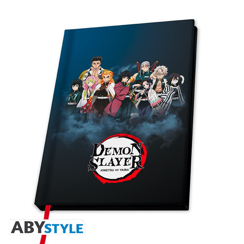 Demon Slayer - A5 Notizbuch "Pillars" - AbyStyle