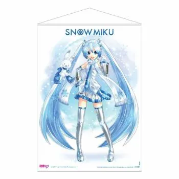 Snow Miku - Wallscroll - Pop Buddies (50 x 70 cm)