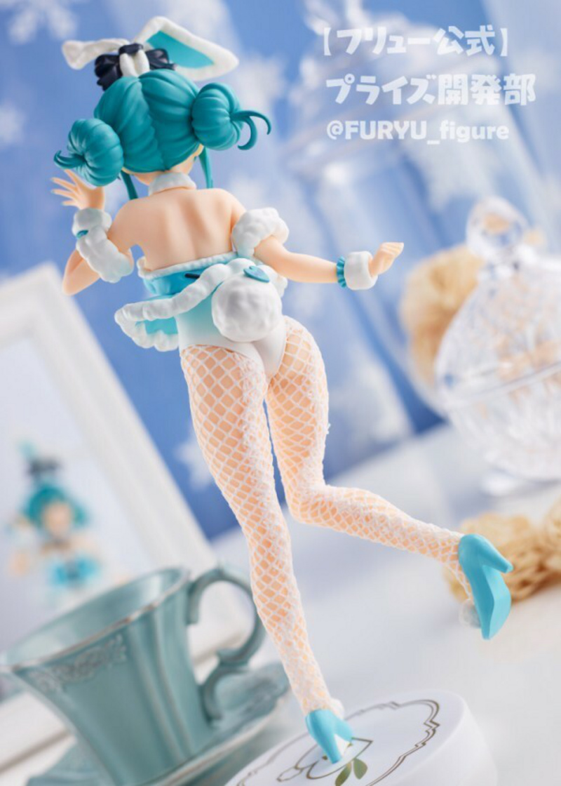 Hatsune  Miku - White Rabbit - Vocaloid BiCute Bunnies -  FuRyu - Neuauflage