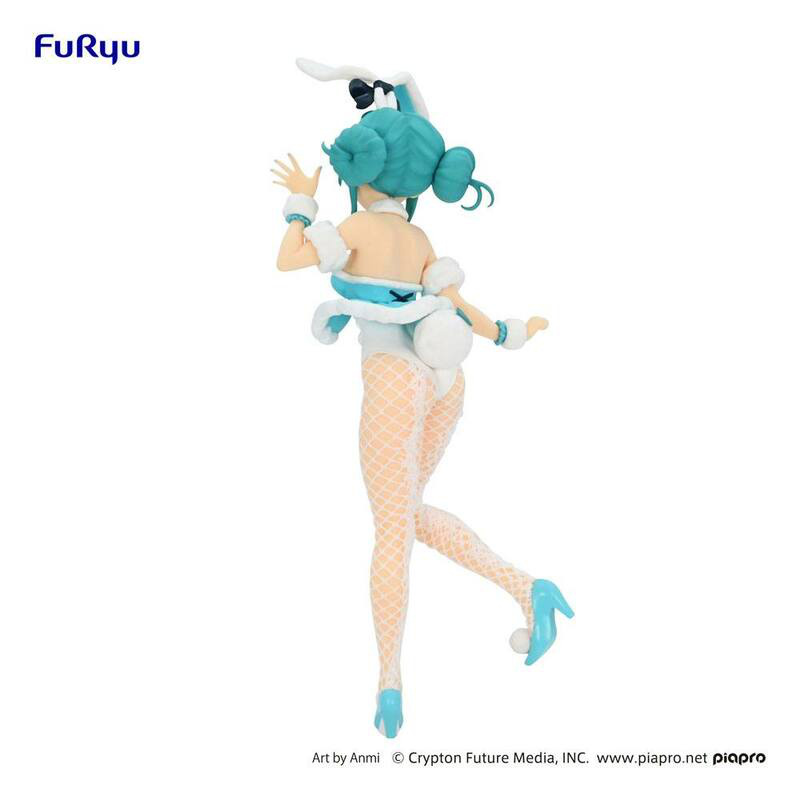 Hatsune  Miku - White Rabbit - Vocaloid BiCute Bunnies -  FuRyu - Neuauflage