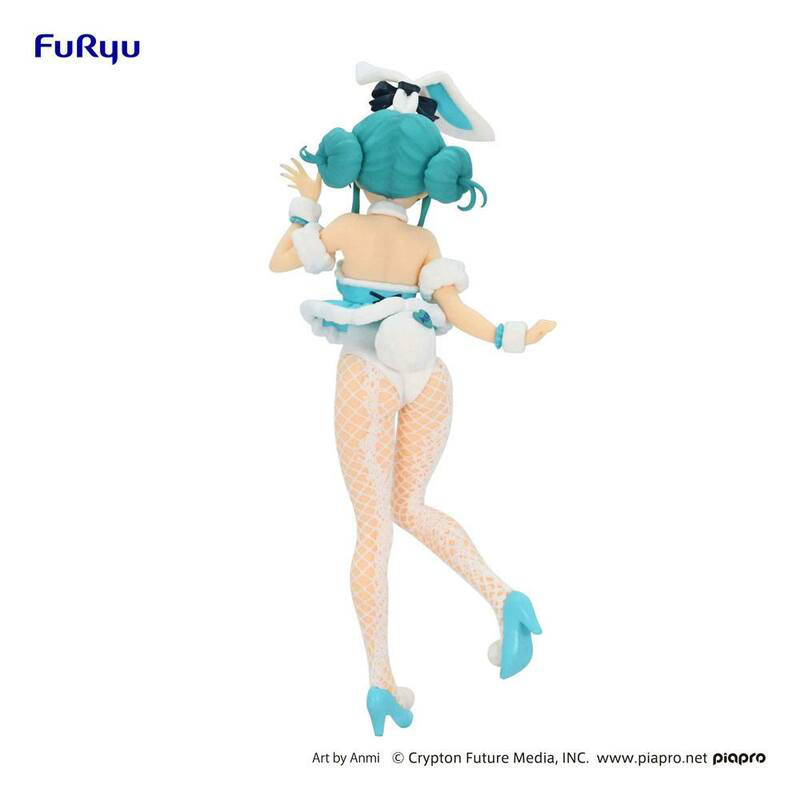 Hatsune  Miku - White Rabbit - Vocaloid BiCute Bunnies -  FuRyu - Neuauflage