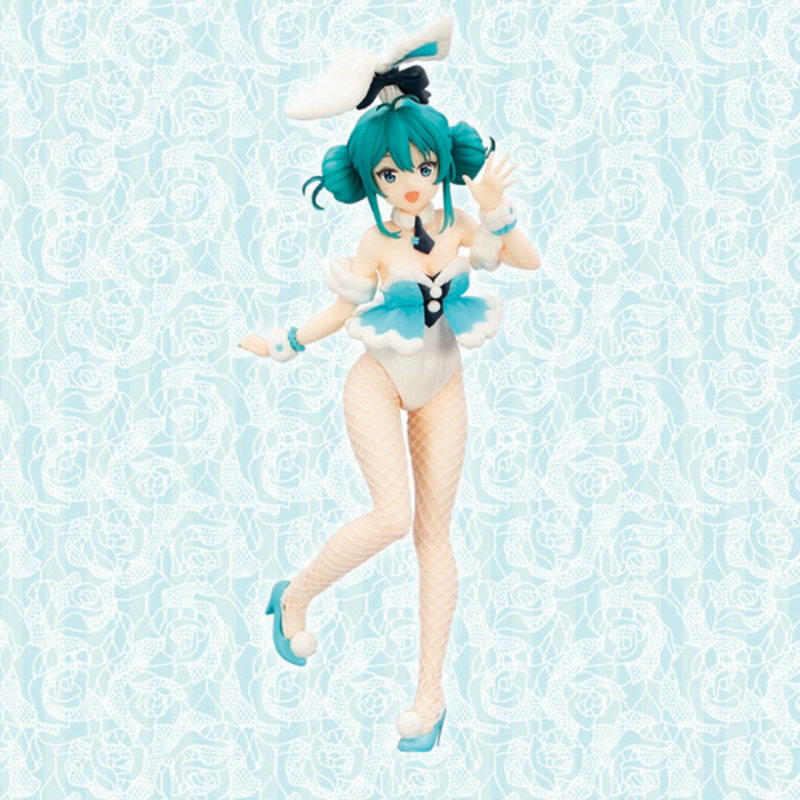 Hatsune  Miku - White Rabbit - Vocaloid BiCute Bunnies -  FuRyu - Neuauflage