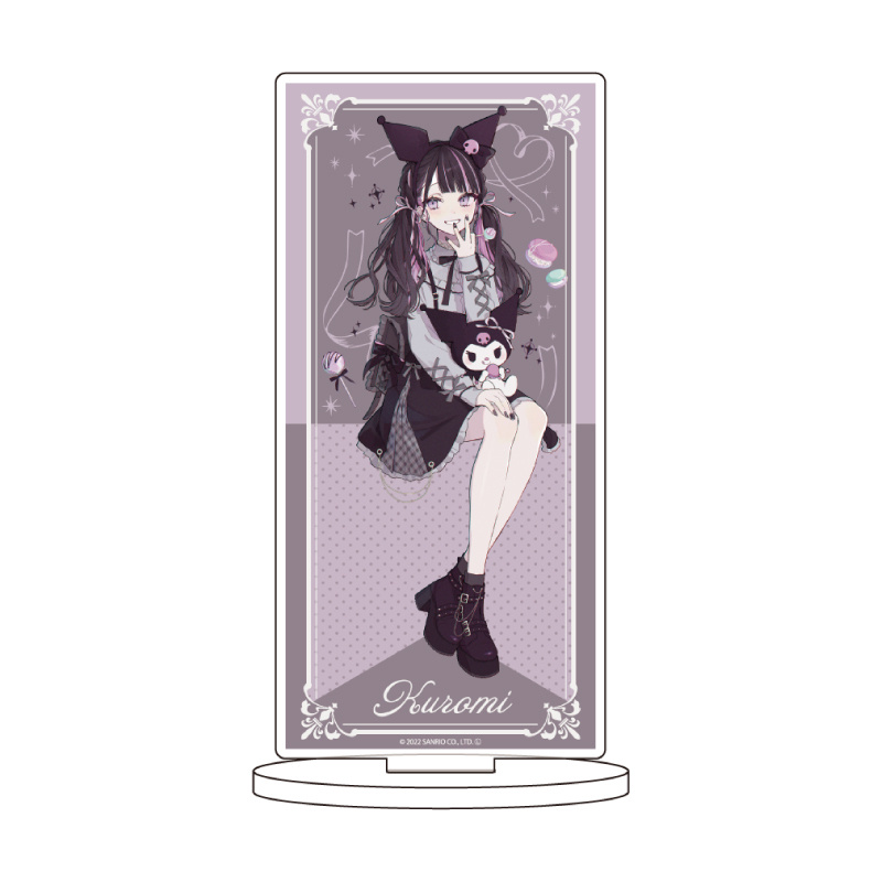 Akakura x Sanrio Characters 01 Kuromi (Original Illustration) - Acrylaufsteller - A3