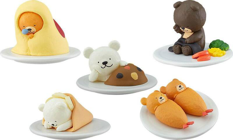 Set - Oyasumi Restaurant Mascots - Good Smile Company (6 Figuren)