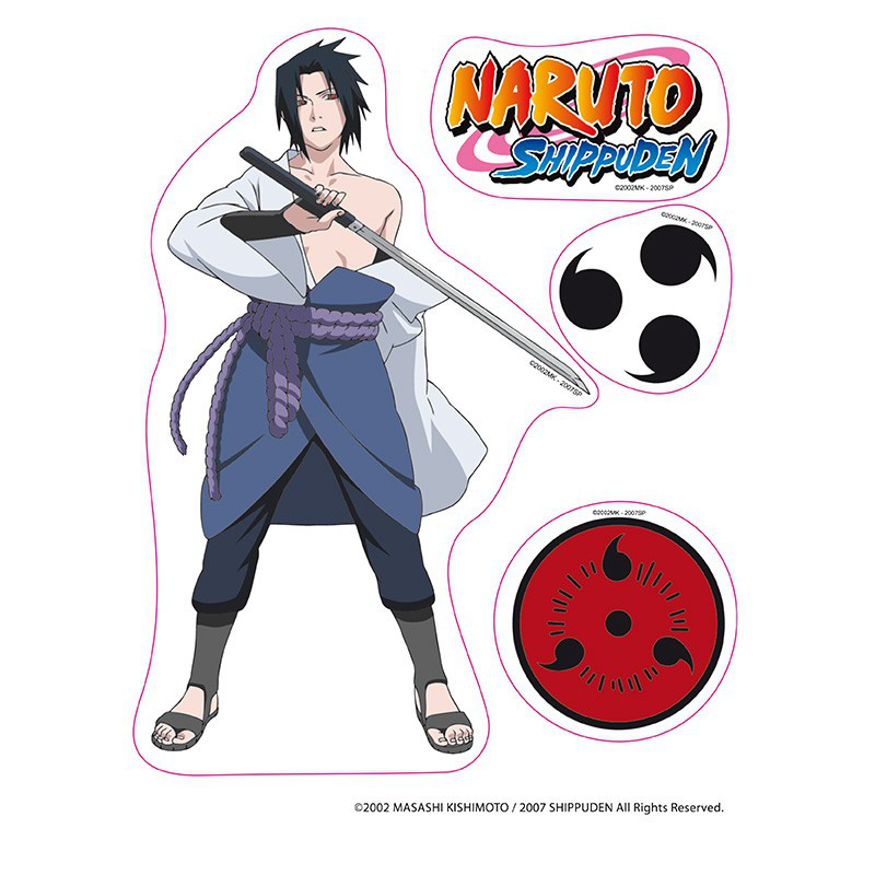 Sasuke und Itachi - Mini Sticker Set - Naruto Shippuden - ABYStyle