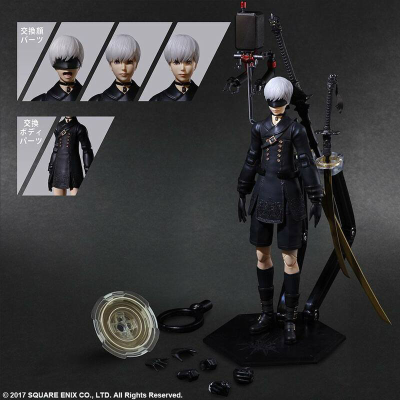 YoRHa No. 9 Type S - DX Version - NieR Automata Play Arts - Square Enix