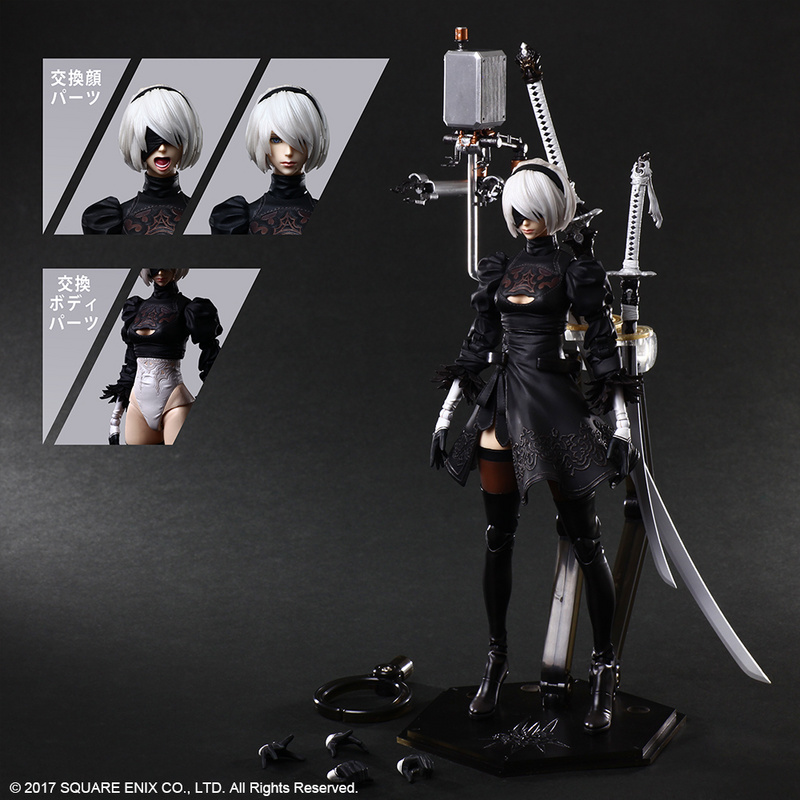 YoRHa No. 2 Type B - DX Version - NieR Automata Play Arts - Square Enix