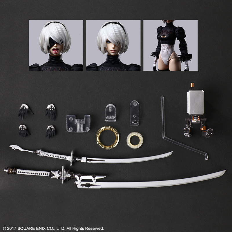 YoRHa No. 2 Type B - DX Version - NieR Automata Play Arts - Square Enix