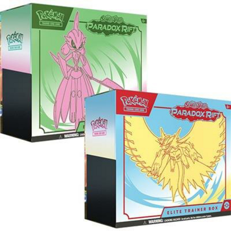 EN - Pokémon TCG - Karmesin & Purpur - Paradox Rift - Elite Trainer Box