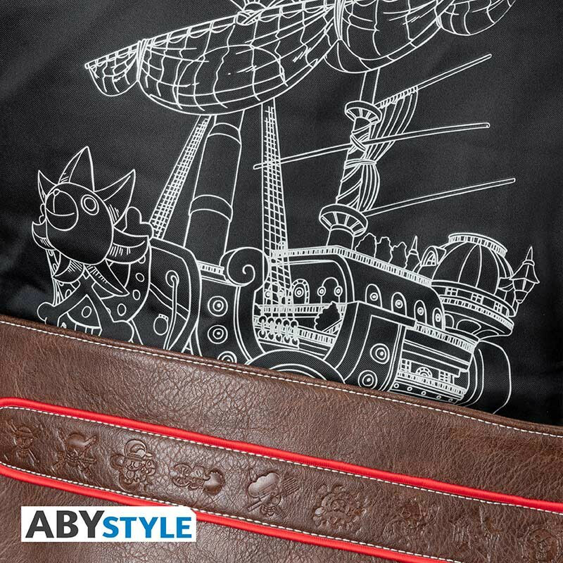 "Strohhut-Bande" - One Piece - Hochwertige Premium-Schultertasche - AbyStyle