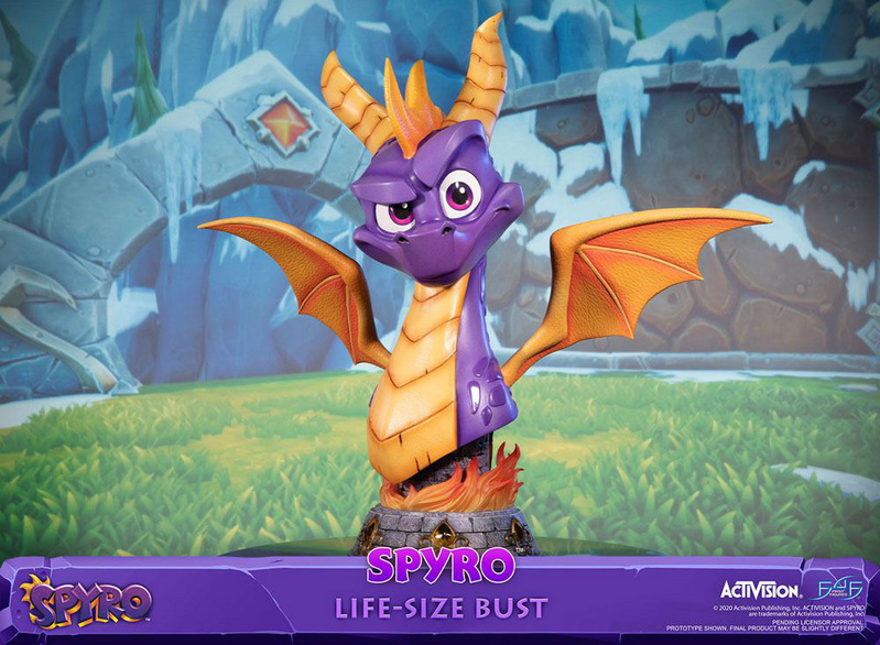 Spyro - Life-Size Büste - Spyro Reignited Trilogy - First 4 Figures