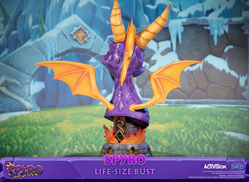 Spyro - Life-Size Büste - Spyro Reignited Trilogy - First 4 Figures