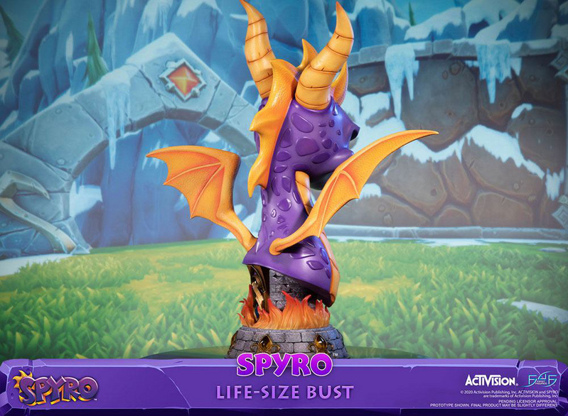 Spyro - Life-Size Büste - Spyro Reignited Trilogy - First 4 Figures