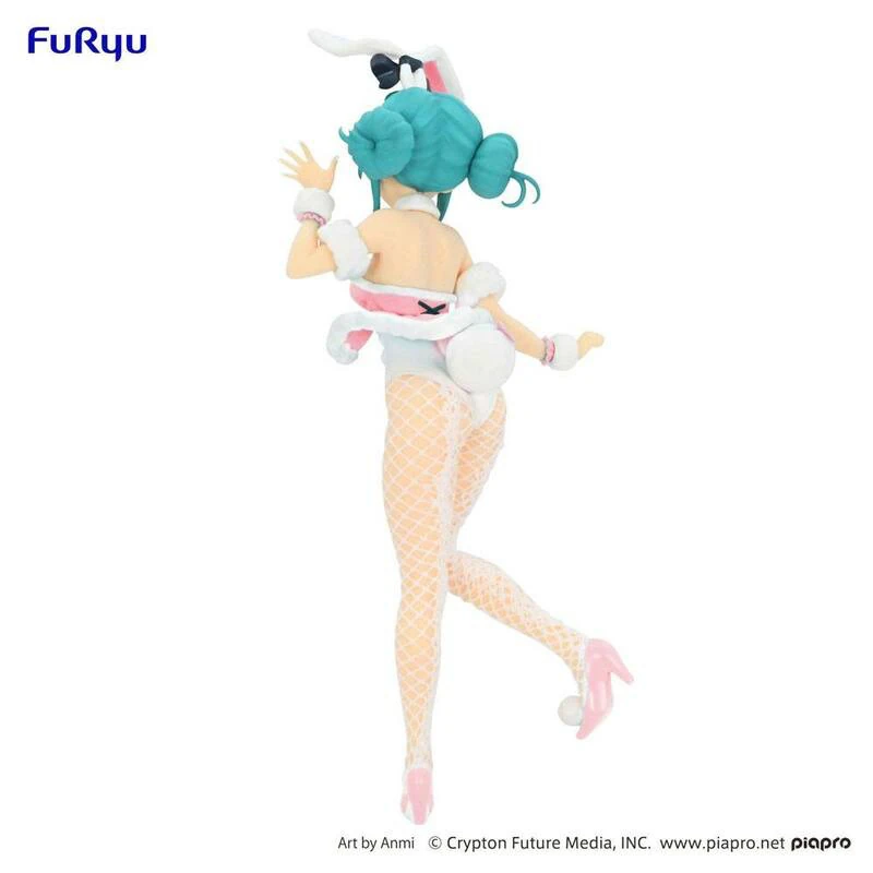 Hatsune Miku - Baby Pink White Rabbit - Vocaloid BiCute Bunnies - FuRyu