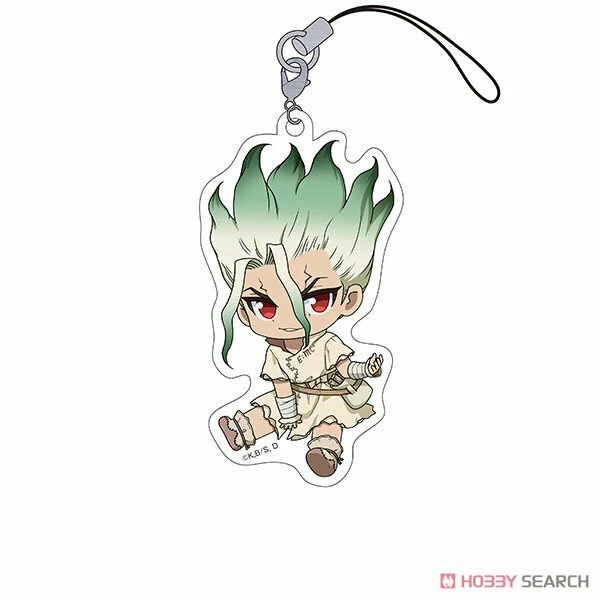 Lucky Box - Dr. Stone - Petanko Trading Acryl-Anhänger Vol. 1 - Penguin Parade