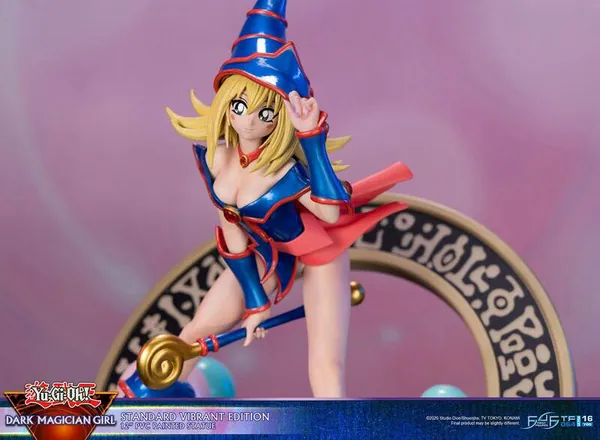 Schwarzes / Dunkles Magiermädchen - Vibrant Edition - First 4 Figures - Yu-Gi-Oh! PVC Figur