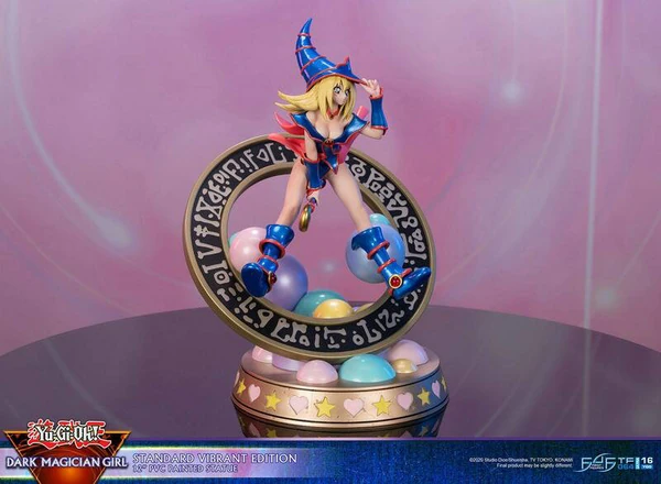 Schwarzes / Dunkles Magiermädchen - Vibrant Edition - First 4 Figures - Yu-Gi-Oh! PVC Figur