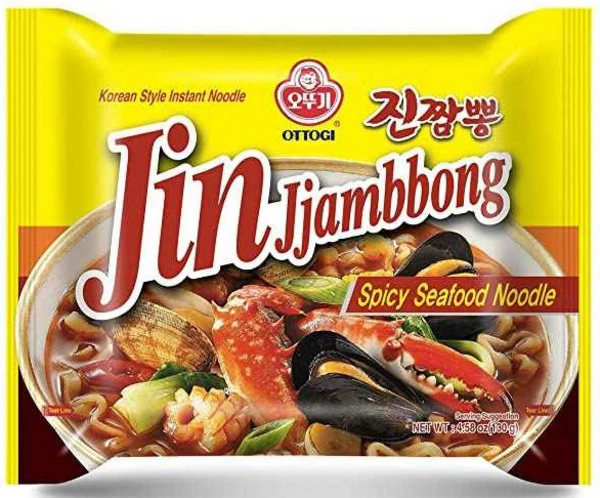 Koreanische Jin Jjambbong - Spicy Seafood von Ottogi 