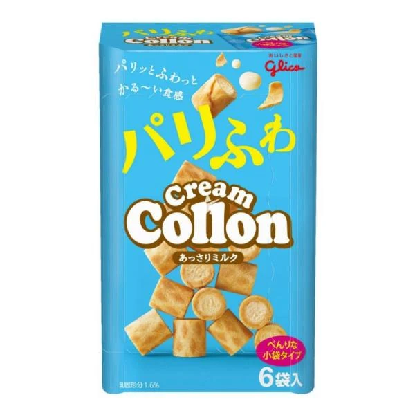 Cream Collon mit Milchcreme von Glico