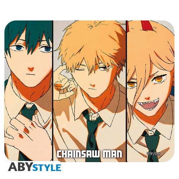 CHAINSAW MAN - Flexibles Mousepad - Denji, Aki & Power