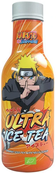 Bio Ice Tea - Schwarztee mit Melone - Limitierte Naruto Naruto Shippuden Version von ULTRA ICE TEA (Inklusive 25 Cent Pfand)