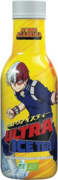 Bio Ice Tea - Schwarztee mit Zitrone - [Limitierte Version] Shoto Todoroki - My Hero Academia - von ULTRA ICE TEA (Inklusive 25 Cent Pfand) [EINWEG]