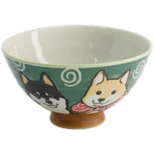 Kawaii Bowl / Schale für Reis - Shiba Grün von TOKYO Design Studio (350ml)