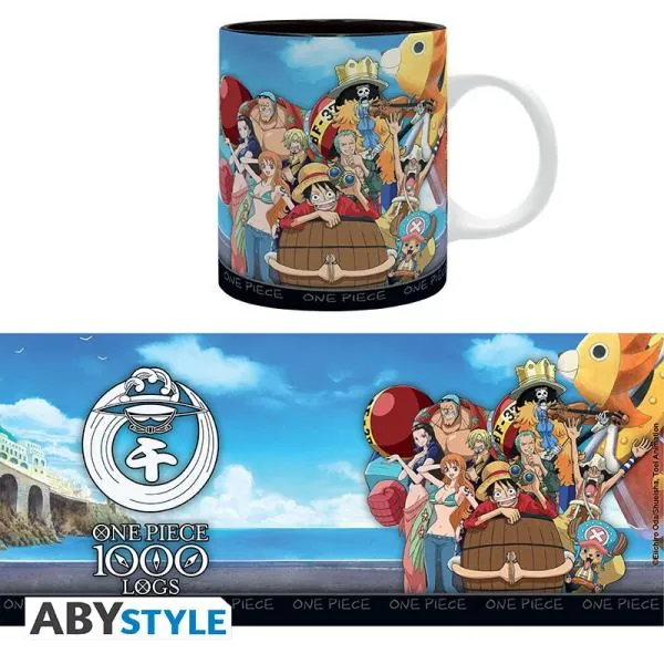 1000 Logs Gruppe - 320 ml Tasse - One Piece - AbyStyle