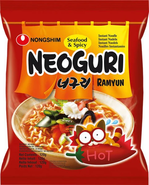 NeoGuRi Ramyun - Instant-Nudeln - Seafood & Spicy von Nong Shim