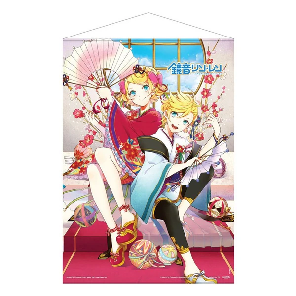 Len & Rin Kagamine - Wallscroll - Pop Buddies (50 x 70 cm)