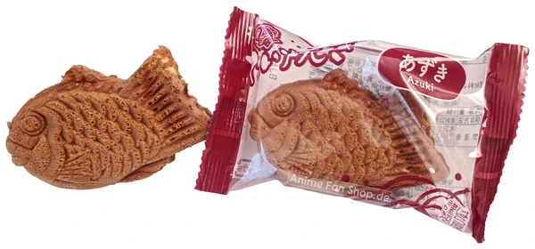 Taiyaki mit Azuki-Creme von Haraya (5er Packung)