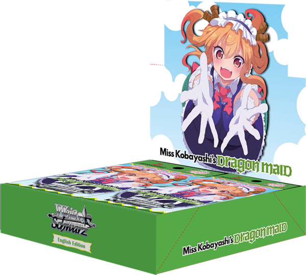 Weiss Schwarz Booster Display - Miss Kobayashi's Dragon Maid (enthält 16 Booster mit je 9 Karten) (englische Version)