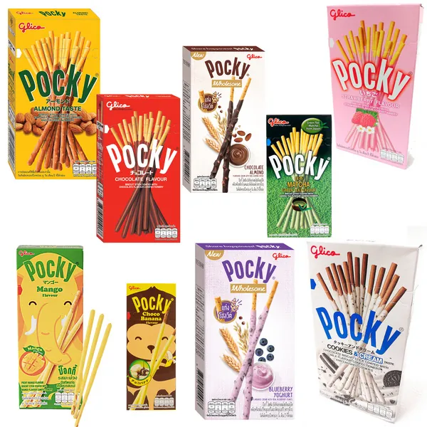 Pocky - Der Spar Probier Mix (9P) von GLICO