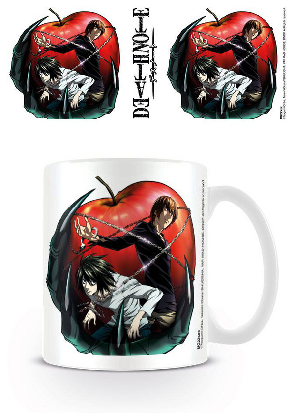 Light und L mit Ketten - Death Note Tasse - Pyramid