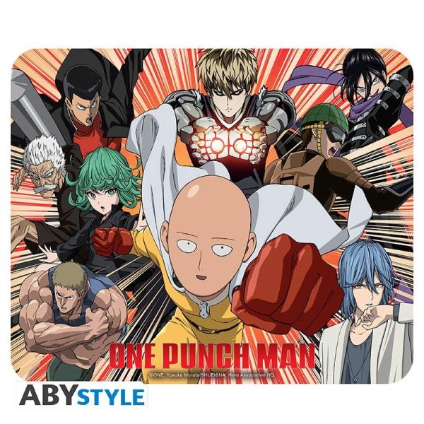 ONE PUNCH MAN - Flexibles Mousepad - Helden von ABYStyle