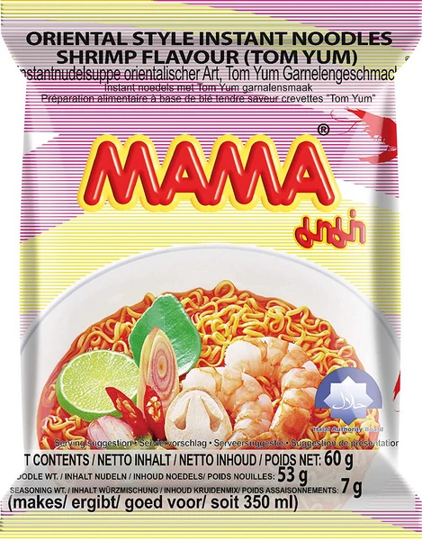 Instant-Nudeln Tom Yum mit Shrimps von Mama