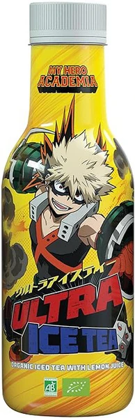 Bio Ice Tea - Schwarztee mit Zitrone - [Limitierte Version] Katsuki Bakugou - My Hero Academia - von ULTRA ICE TEA (Inklusive 25 Cent Pfand) [EINWEG]