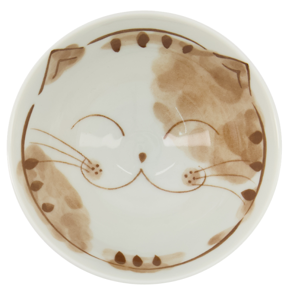 Kawaii Bowl / Schale für Reis - Fuku Cat Pink von TOKYO Design Studio (300ml)