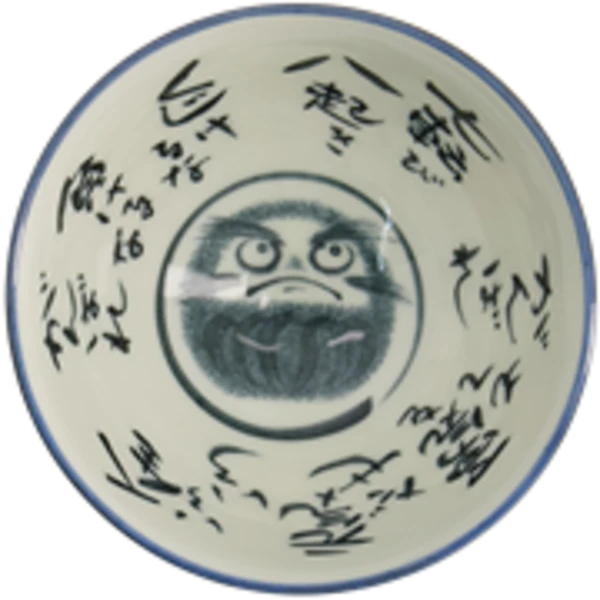 Kawaii Bowl / Schale für Reis - Daruma Blau von TOKYO Design Studio (300ml)