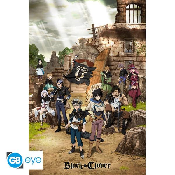 Black Clover - Black Bull Squad & Yuno - Poster (91.5x61cm) - ABYStyle