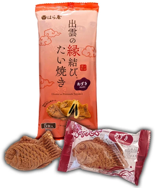 Taiyaki mit Azuki-Creme von Haraya (5er Packung)