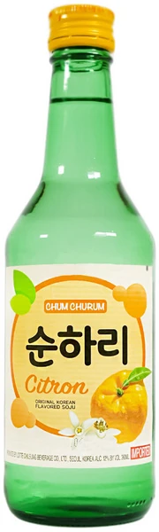 Soju - Zitrone - Chum Churum - Das Original aus Korea von Lotte [EINWEG]