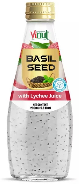 Litschi Drink - Basil Seed von Vinut [EINWEG]