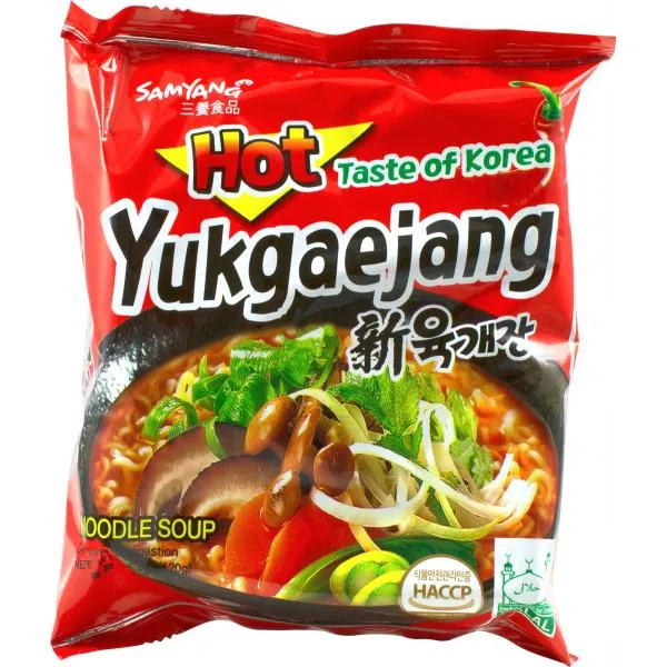 Instant-Nudeln - Yukgaejang - Würziger Pilz Ramen von SamYang